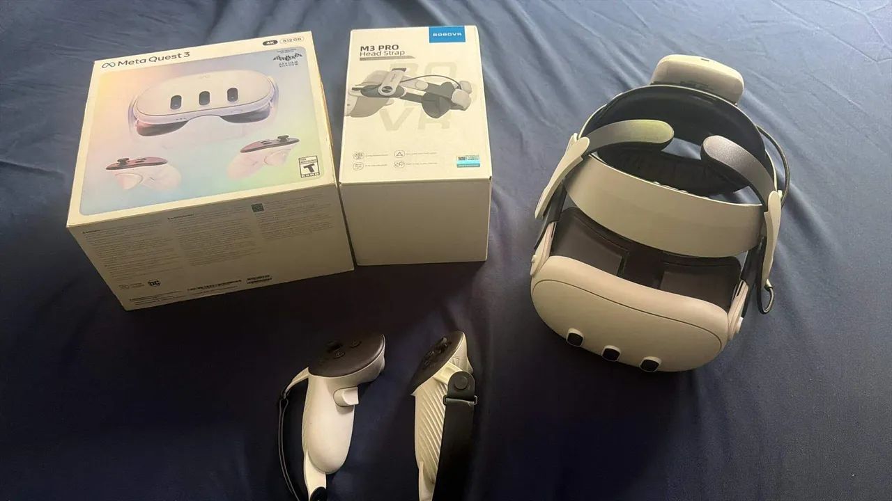 Meta Quest 3 + BOBOVR M3 Pro - Consoles de Vídeo Game - Itoupava