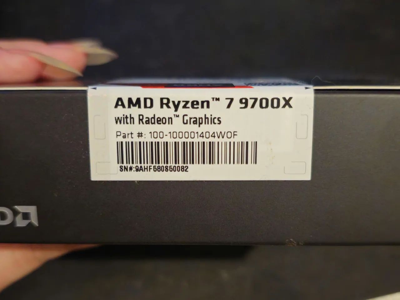 Processador AMD RYZEN 7 9700X - novo lacrado - Processadores