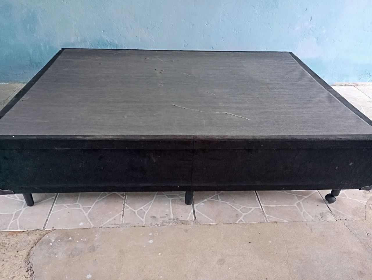 Box de casal veludo 