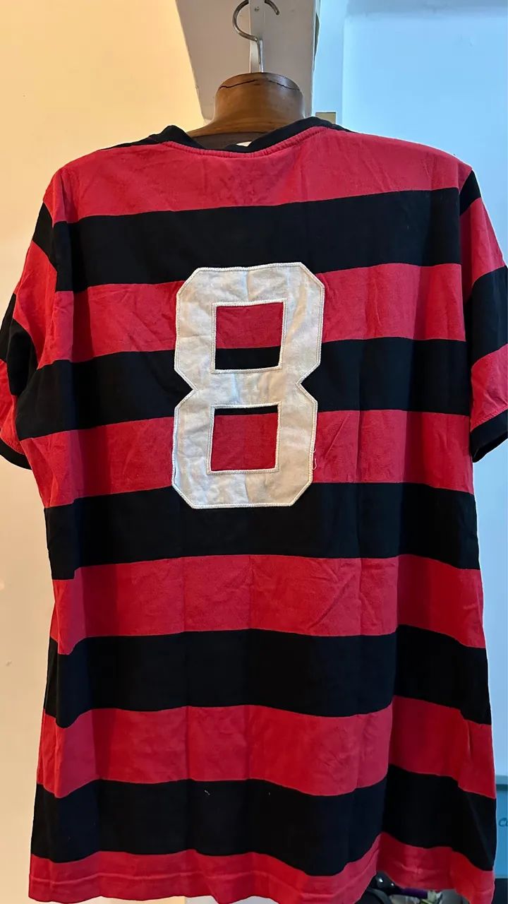 Camisa retrô Flamengo - Foto 2