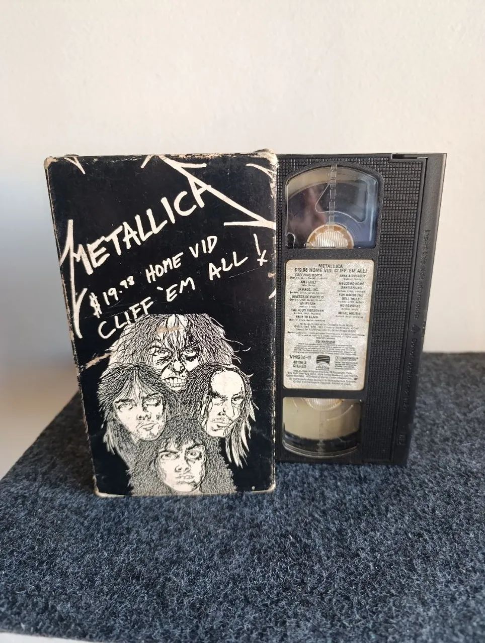 VHS Metallica Cliff Em All - 1987  - Foto 2