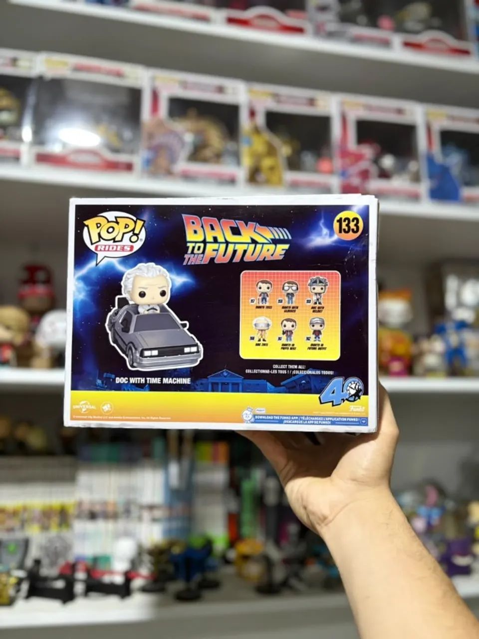Funko Pop! Doc with Time Machine - #133 - Foto 2