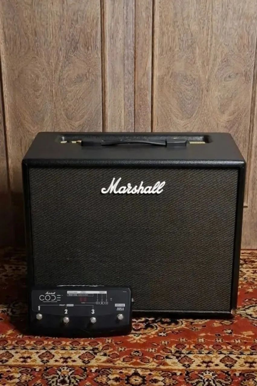 Amp Marshall Code 50 + footcontroller frete grátis sp-sp abc