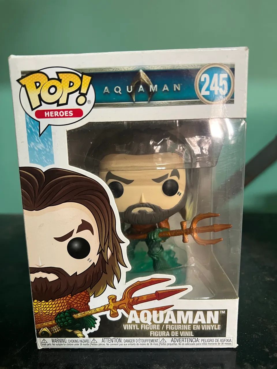 Funko Pop! Aquaman (original e sem avarias)