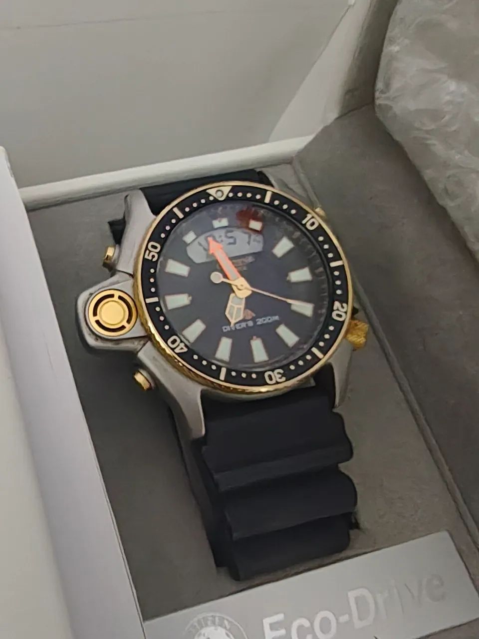 Relógio Citizen Aqualand JP2004 Original com caixa e manual