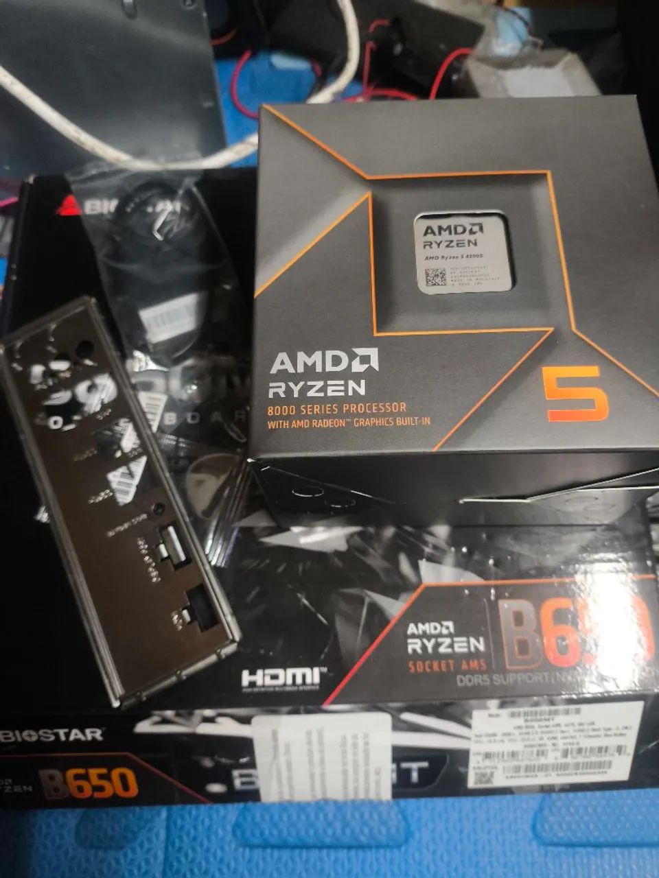 Placa mãe B650 am5 + Ryzen5 8500g - Foto 4