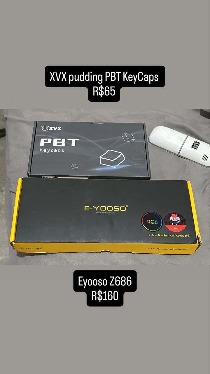 Teclado mecânico Eyooso z686 - Foto 2