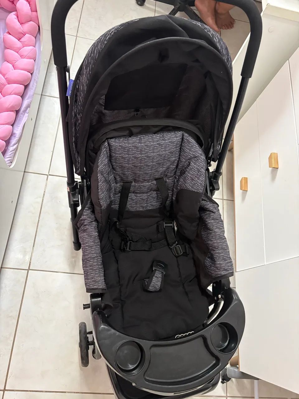 CARRINHO DE BEBÊ + BEBÊ CONFORTO  - Foto 2