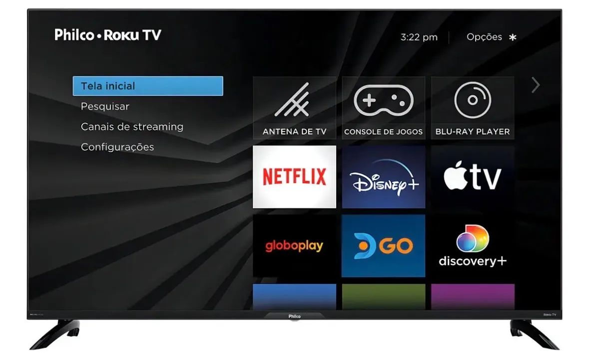 Smart Tv quebrada 43 Philco Led Dolby Audio 