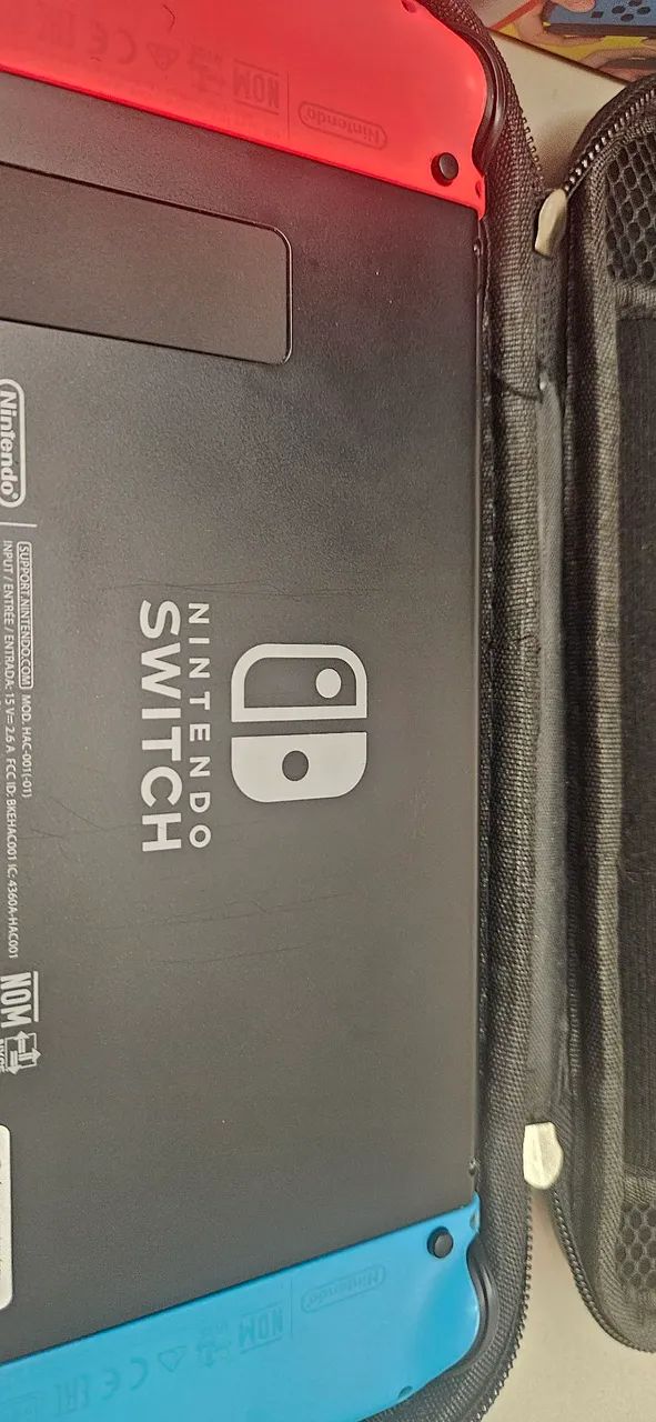 Nintendo switch 1, com case de viagem  - Foto 3