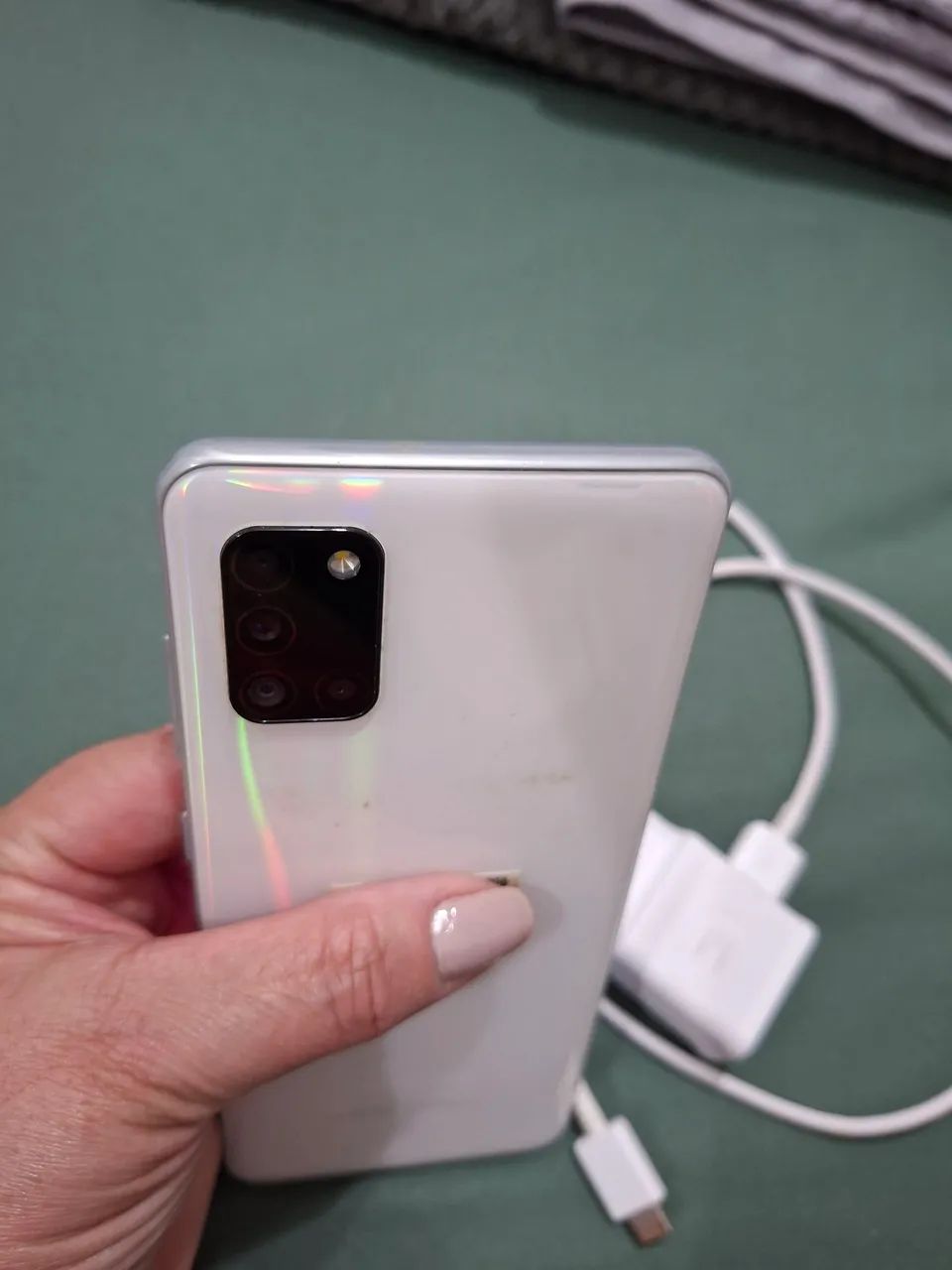 Samsung A31 original Branco 128gb - Foto 5
