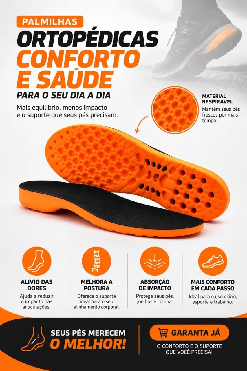 Palmilhas Ortopédicas