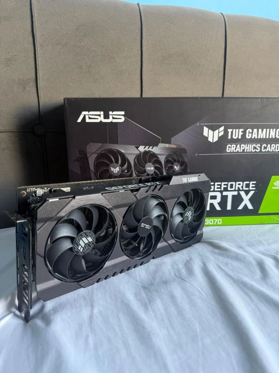 【動作確認済】GeForce RTX 3070 Rtx 3070 Asus TUF 8gb na caixa - Placas de Vídeo - Morro da Bina