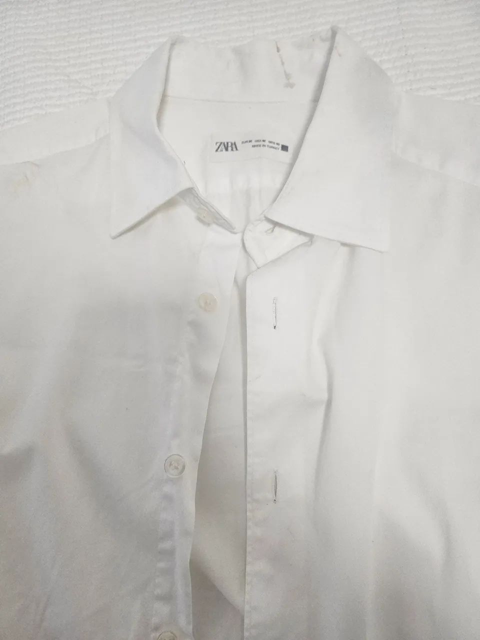 Camisa branca Zara 