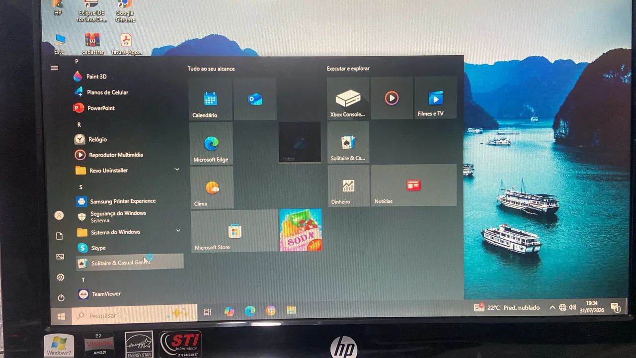 HP Desktop 7QSPBC6 Raridade  - Foto 5