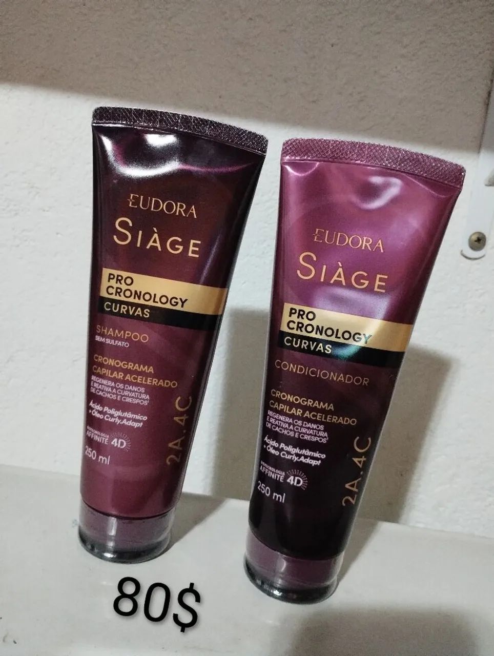 Shampoo e condicionador Eudora 