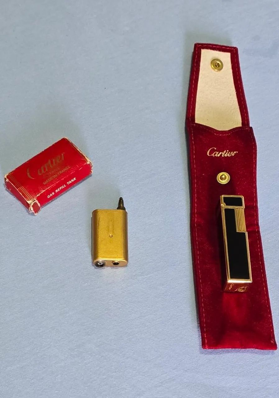 Isqueiro Cartier com bomba de gás 