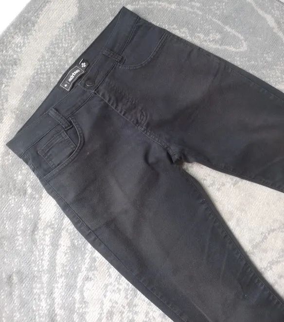 Calça jeans preta masculina - Foto 2