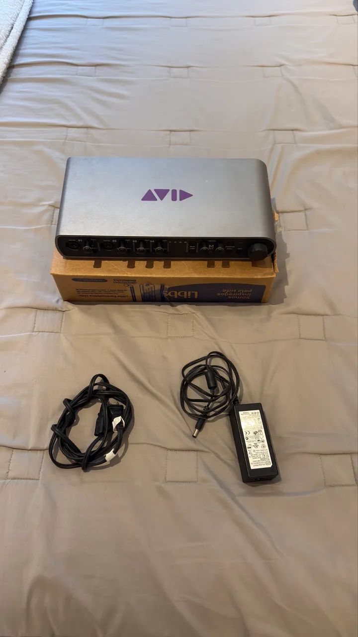 Placa de audio Interface De Áudio Avid - Foto 2