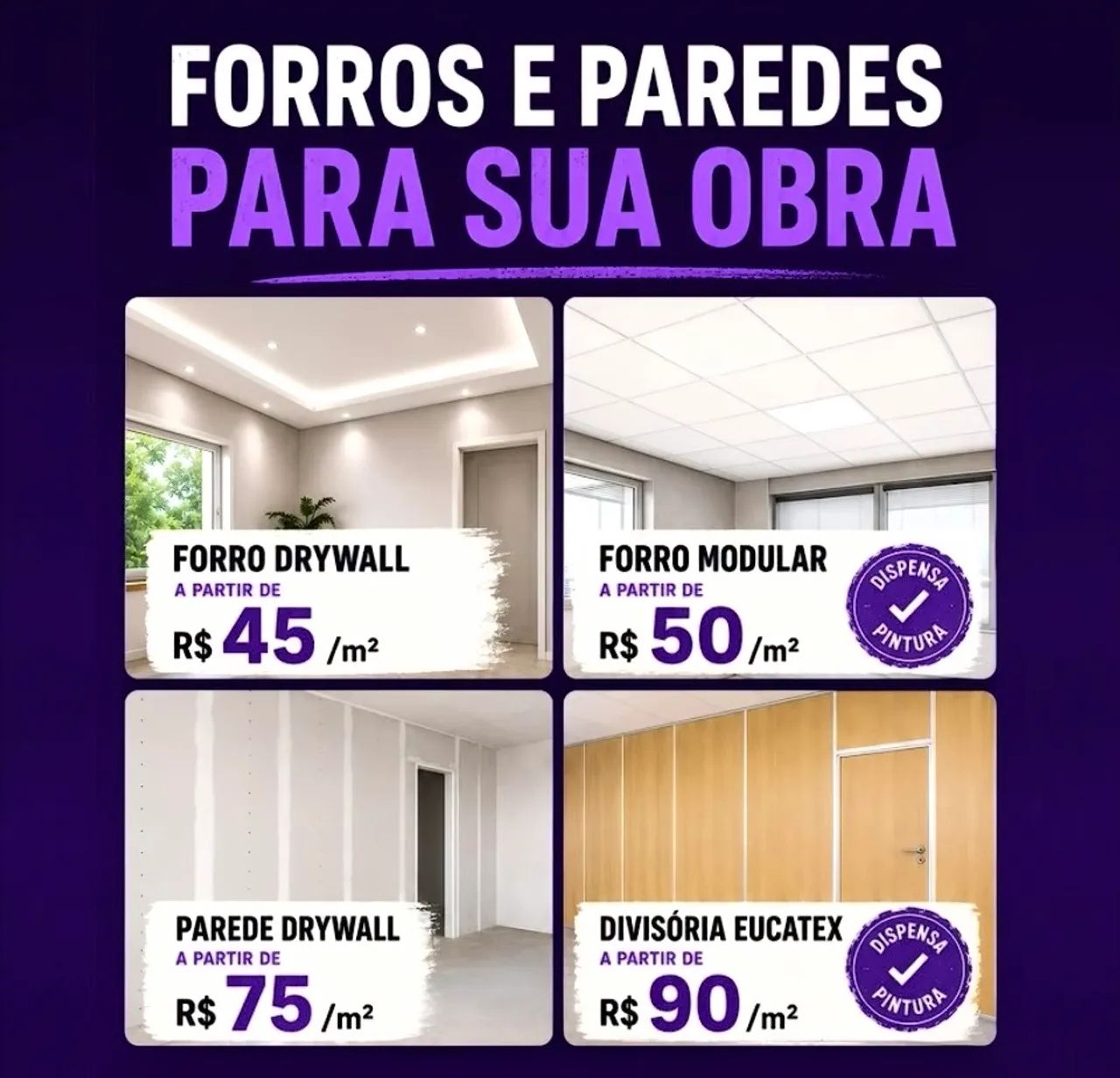 Paredes e forro drywall - Foto 5