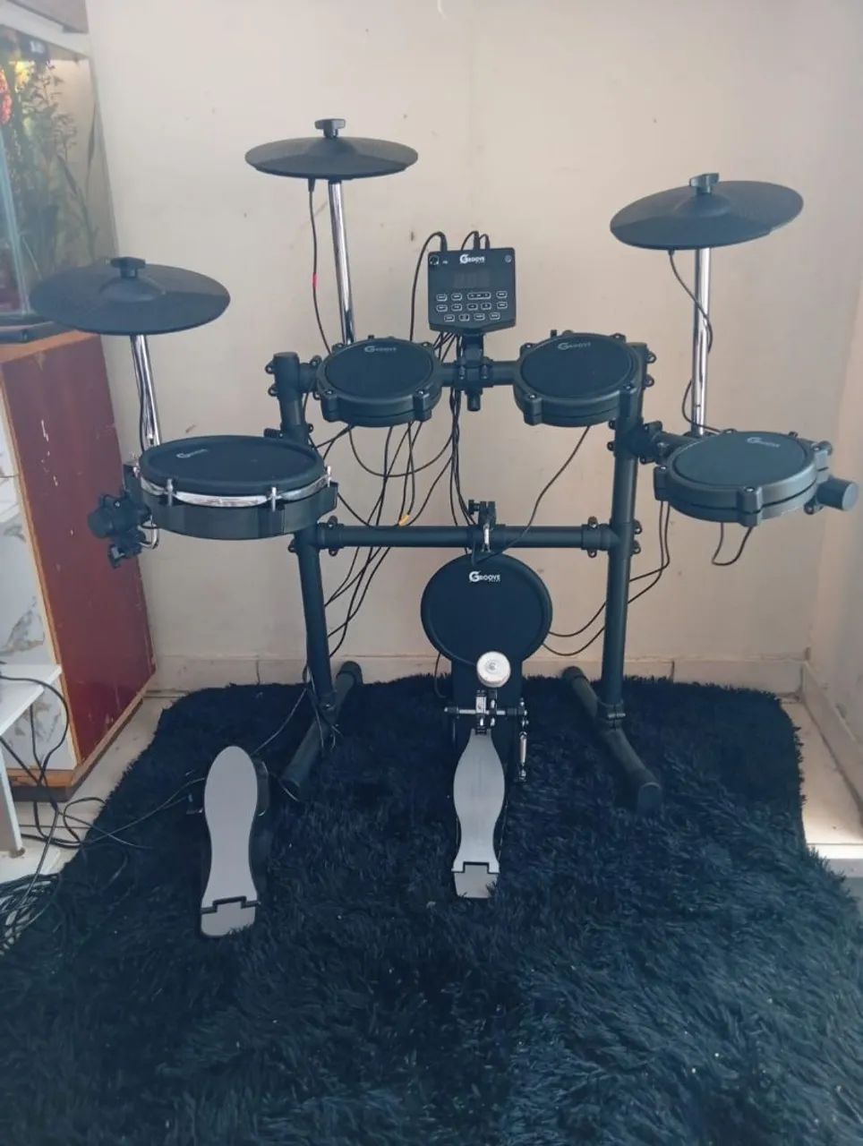 Bateria Eletrônica Nova - Foto 3