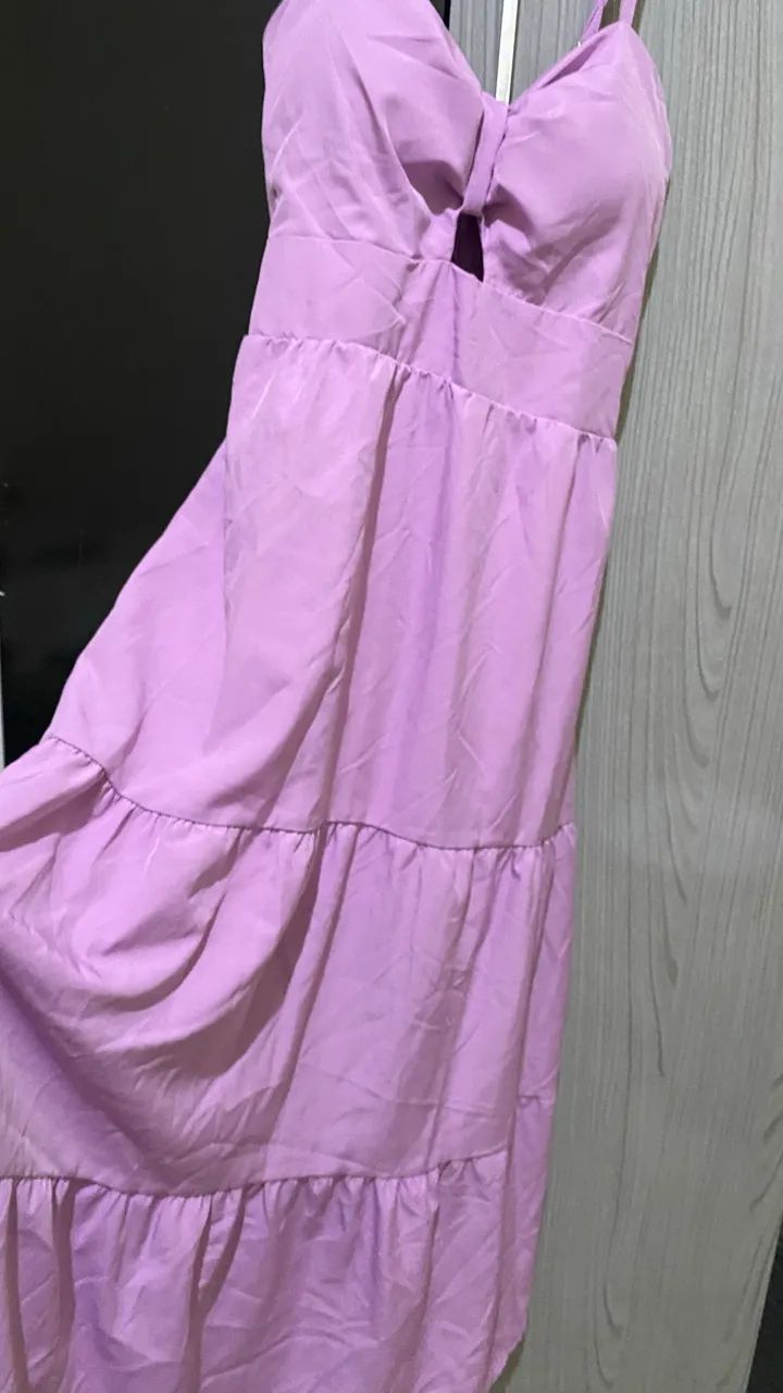 Vestido alcinha com elastex nas costas, veste super bem - Foto 5