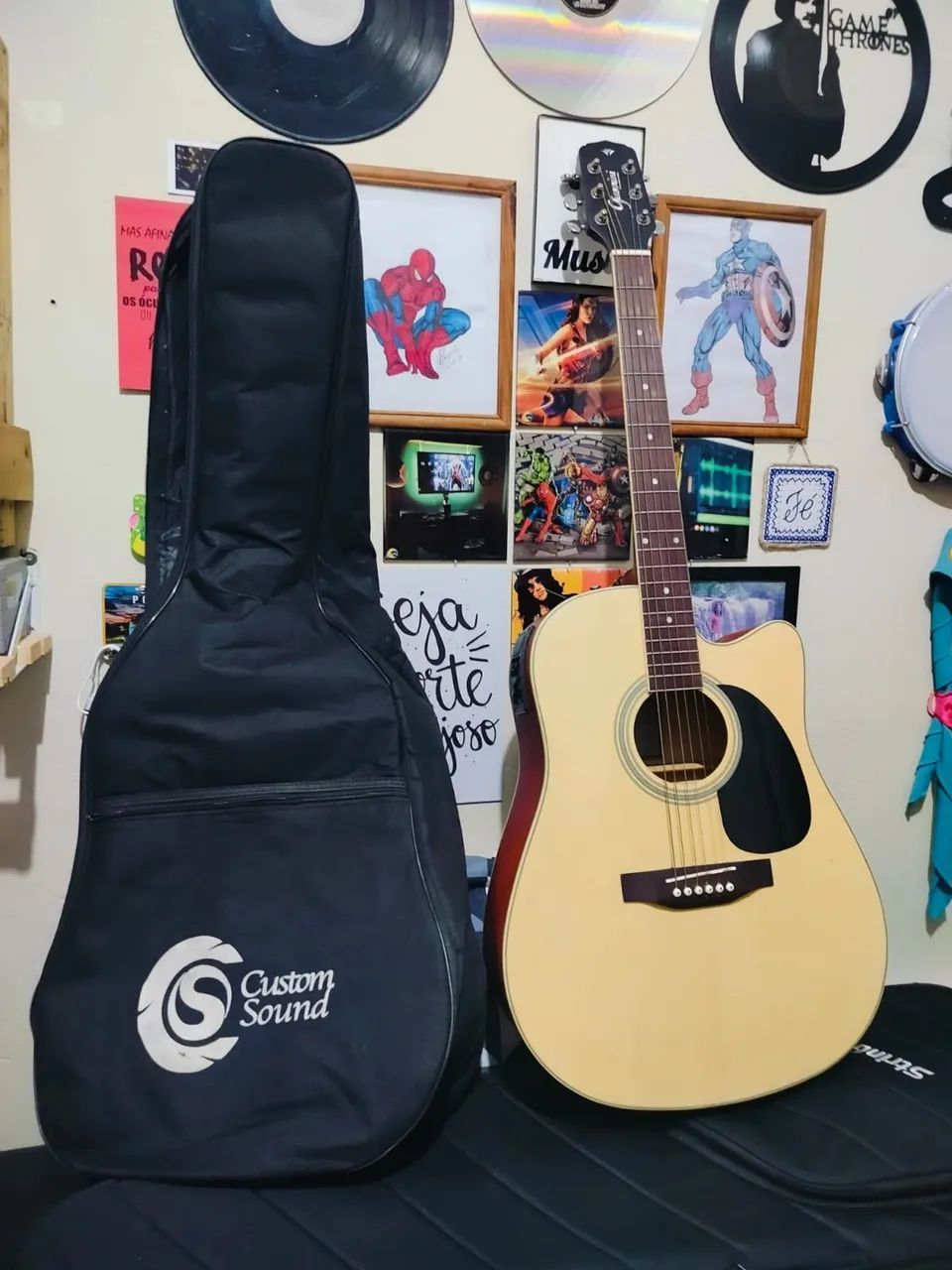 Violão Giannini Elétrico  - Foto 3
