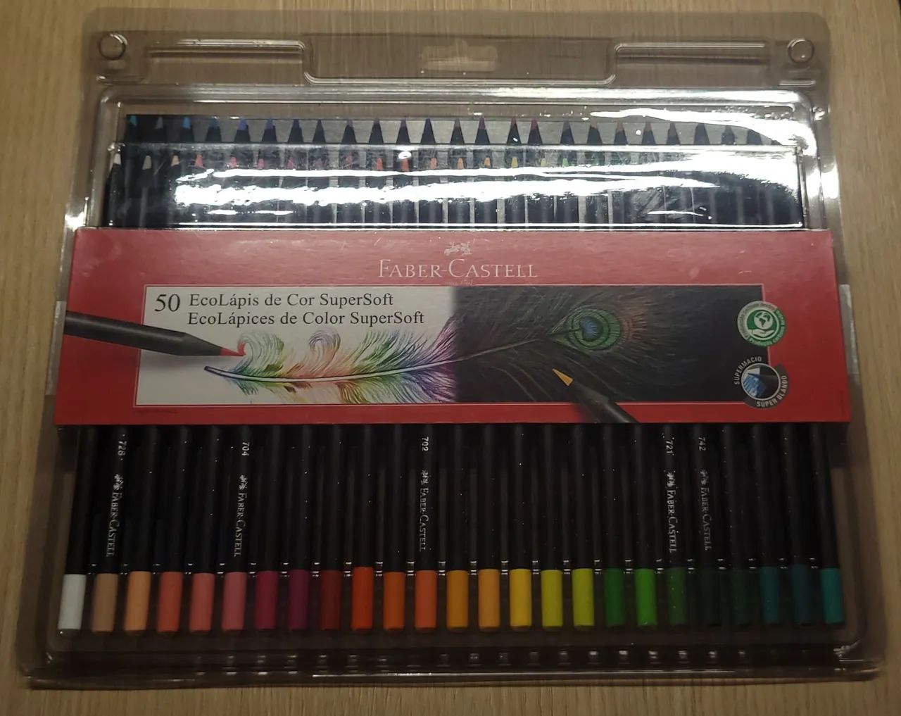 Faber Castell Supersoft Colored Pencils, 50 Colors - (Sealed)
