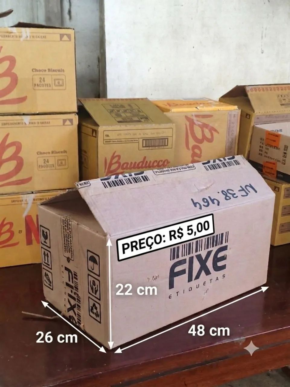 Caixa de papelão  - Foto 5