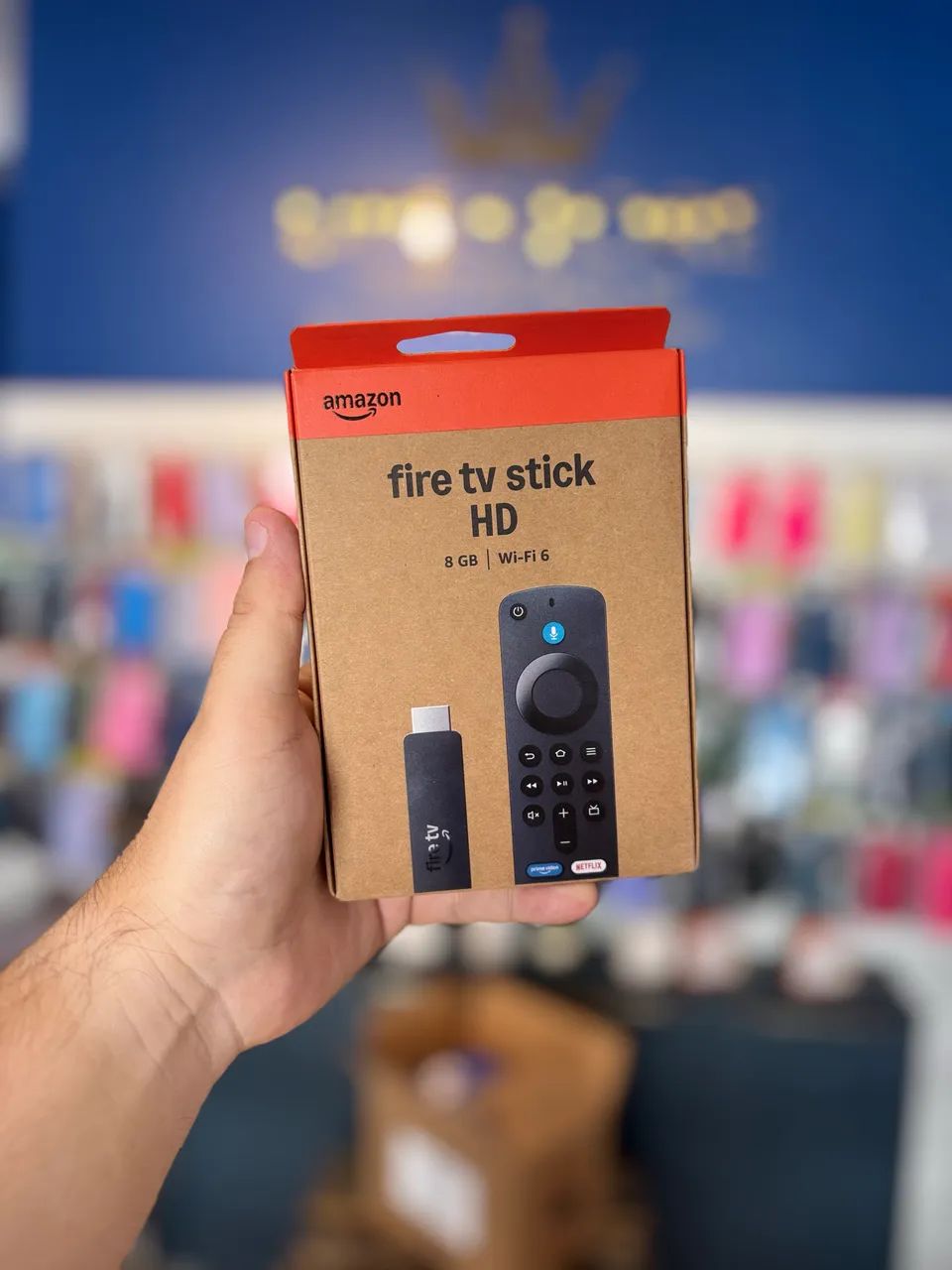 Fire tv Stick Amazon novo lacrado hd original