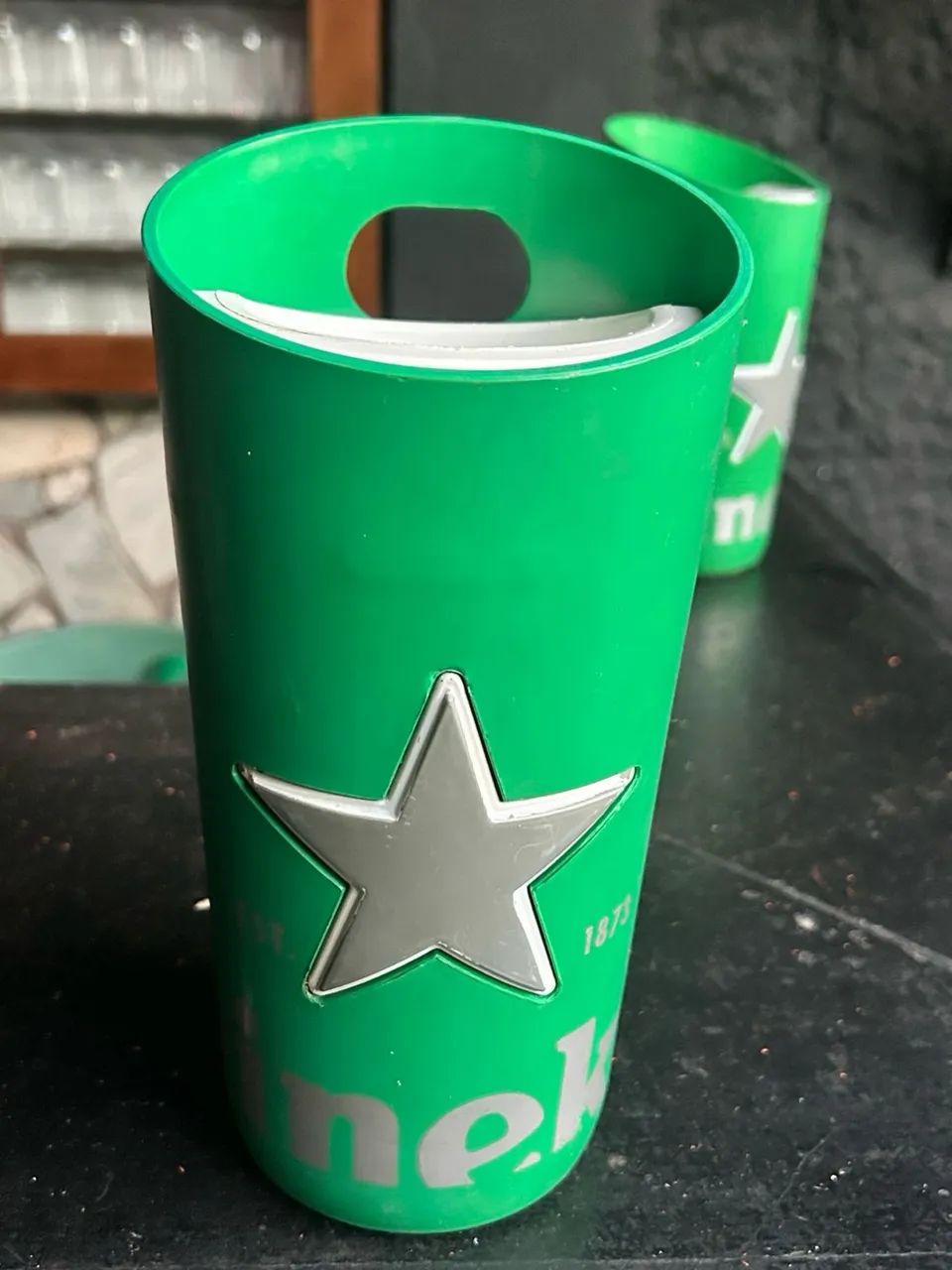 IMPERDÍVEL!! PORTA CERVEJA HEINEKEN 600ml - Foto 3