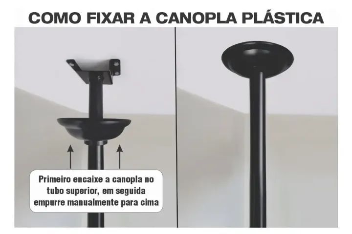 Suporte De Teto Tv Articulado Technosat 10 A 65 polegadas Modelo 4600 - Foto 3