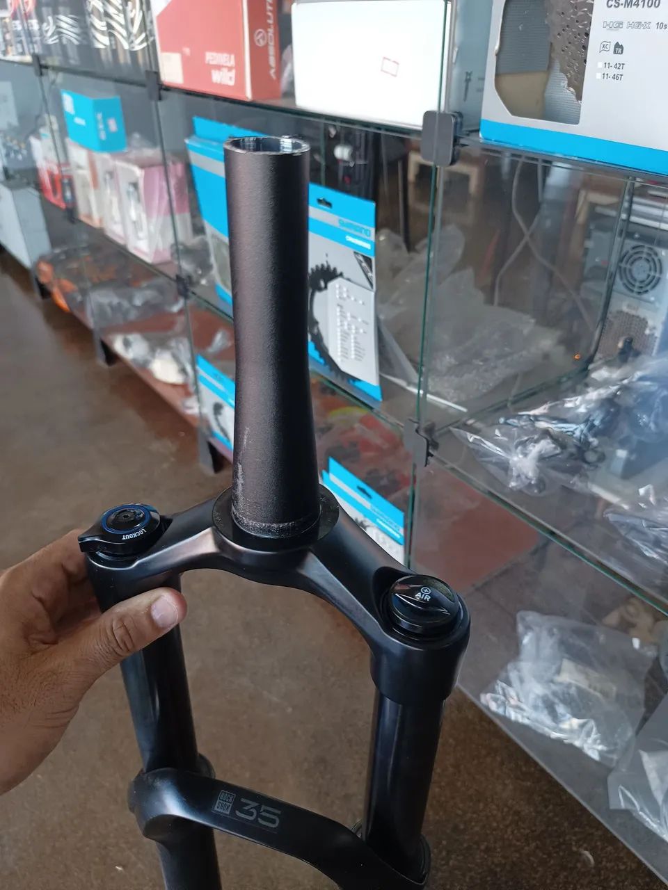 Suspensão rockshox 35 160mm - Foto 5
