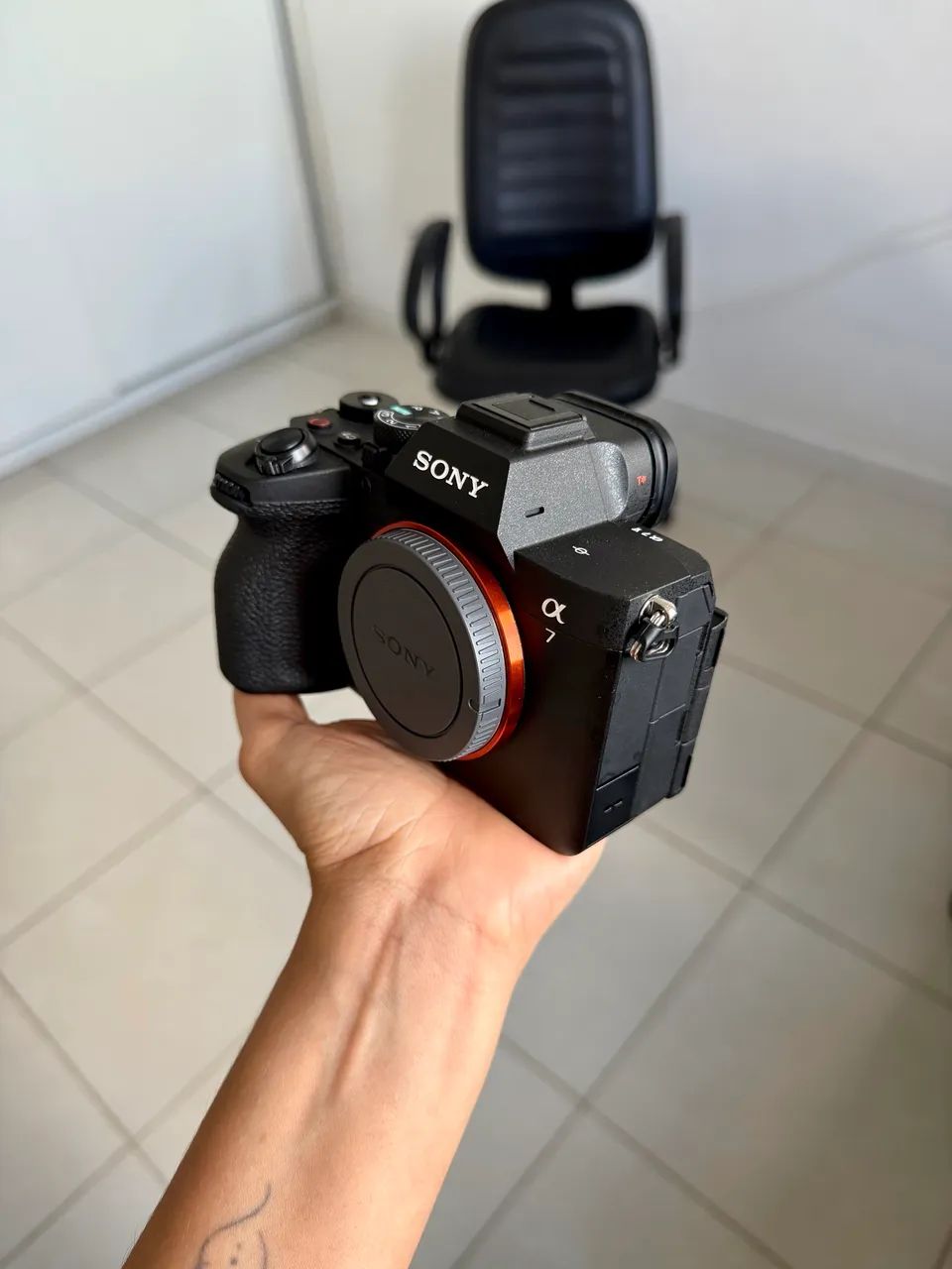 Câmera sony A7V