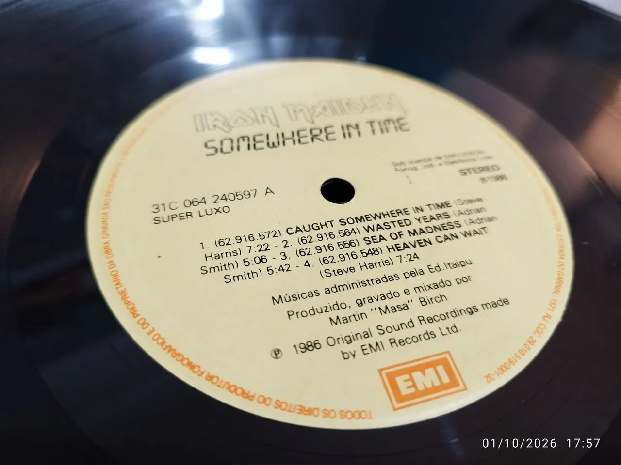 LP Iron Maiden  - Foto 4