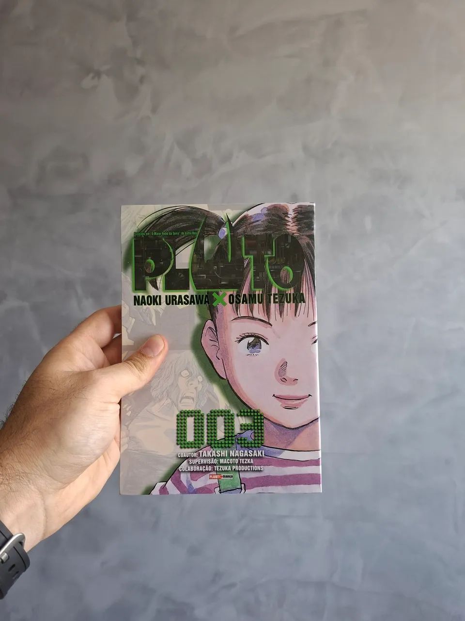 Mangá "Pluto" - Urasawa Naoki (Vol.1, 2 e 3) - Foto 4