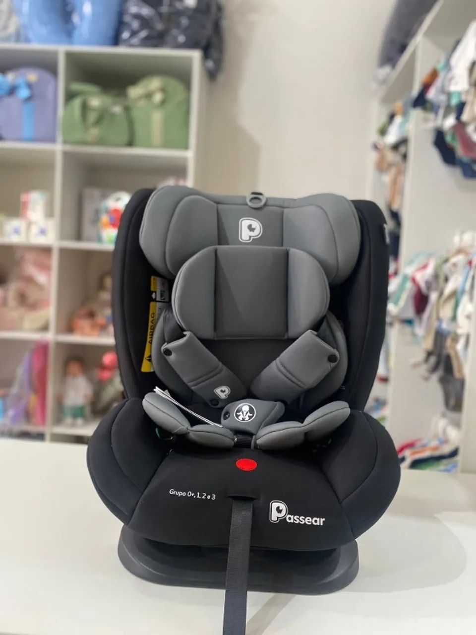 cadeira de 0 a 36kilos passear nova 