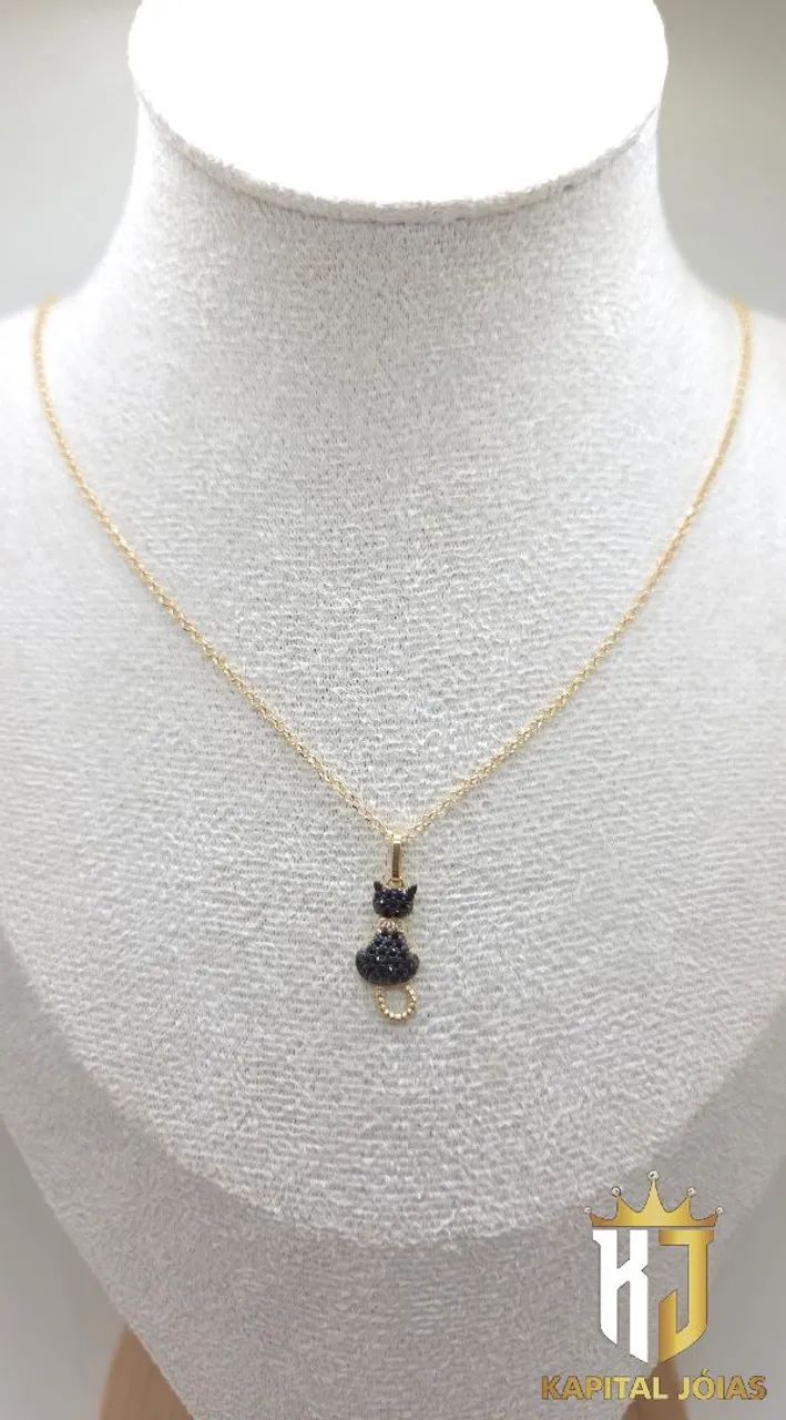 COLAR  FEMININOS EM OURO 18K VARIOS MODELOS  - Foto 4