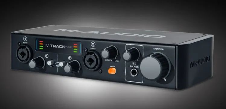 Interface de Áudio M-Audio M-Track Plus (MKII) - Foto 3