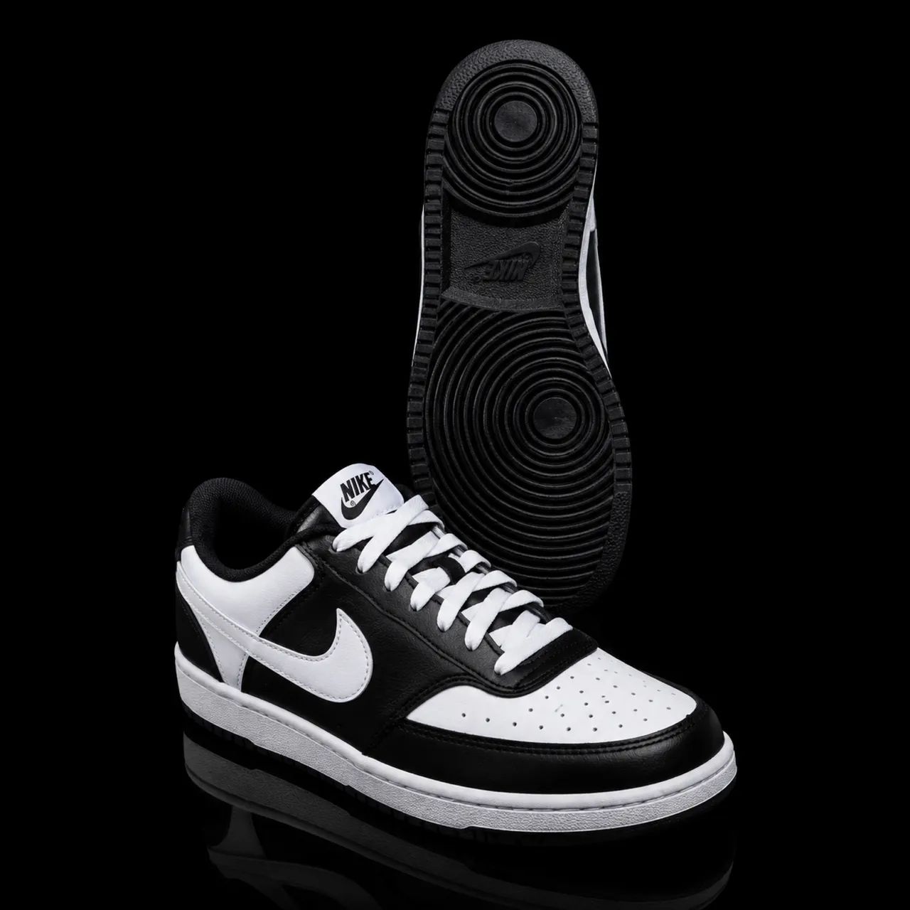Tênis Nike Court Vision - Preto e Branco - Foto 4