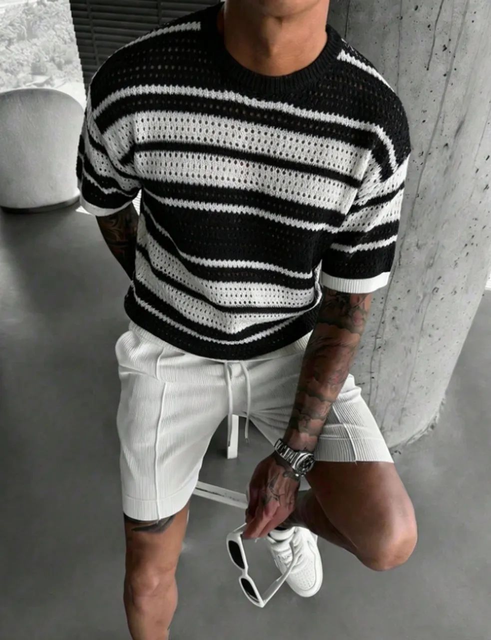 Camiseta Casual Masculina - Foto 2