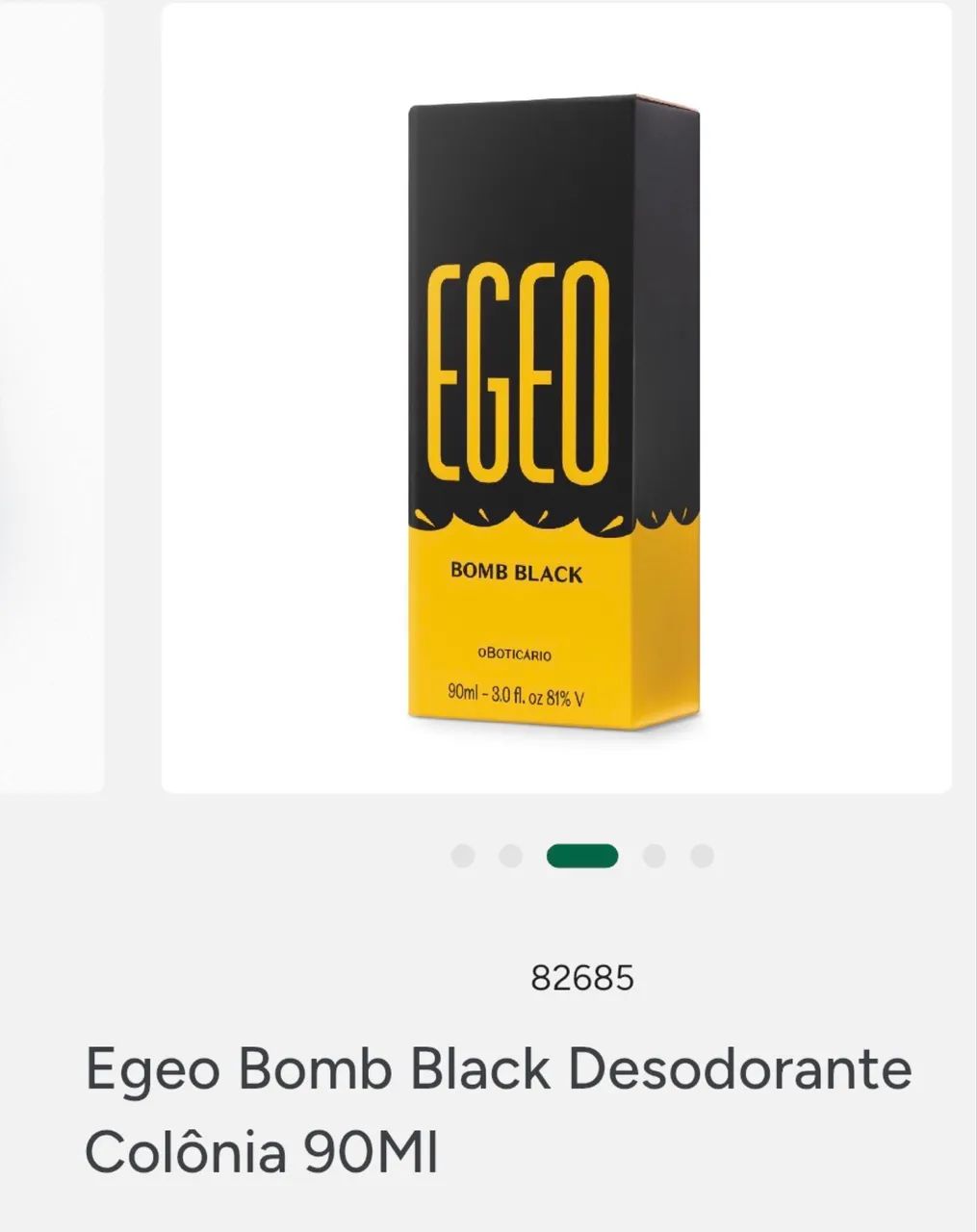 Perfume egeo bomb black - Foto 2