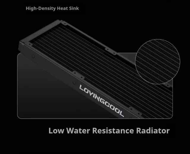 Water cooler Lovingcool tela extra grande 4 pol. argb *SEM COOLER* - Foto 6