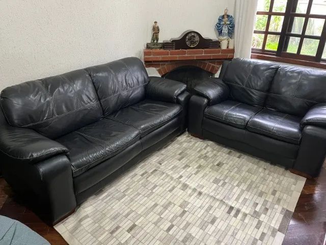 jogo de sofá de couro  - Foto 2