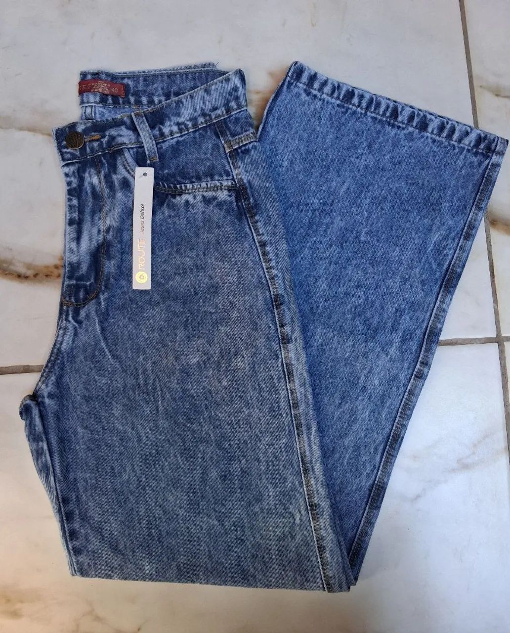 Calça Jeans Wide Leg