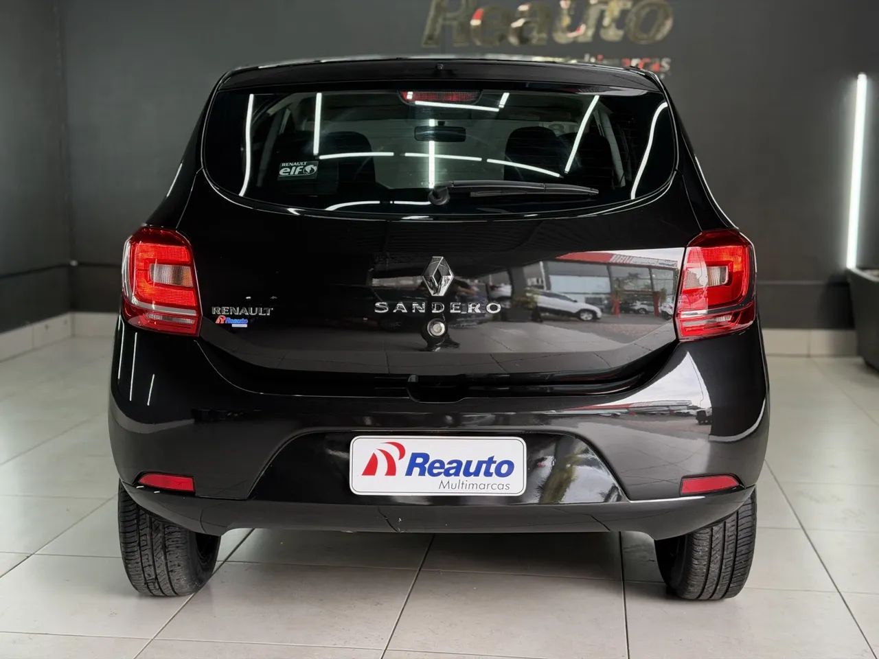 Renault Sandero Authentique Flex 1.0 12V 5P 2018 - Foto 5