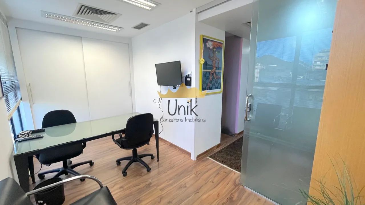 Sala comercial no melhor edifício comercial da Rua Jardim Botânico - Foto 5
