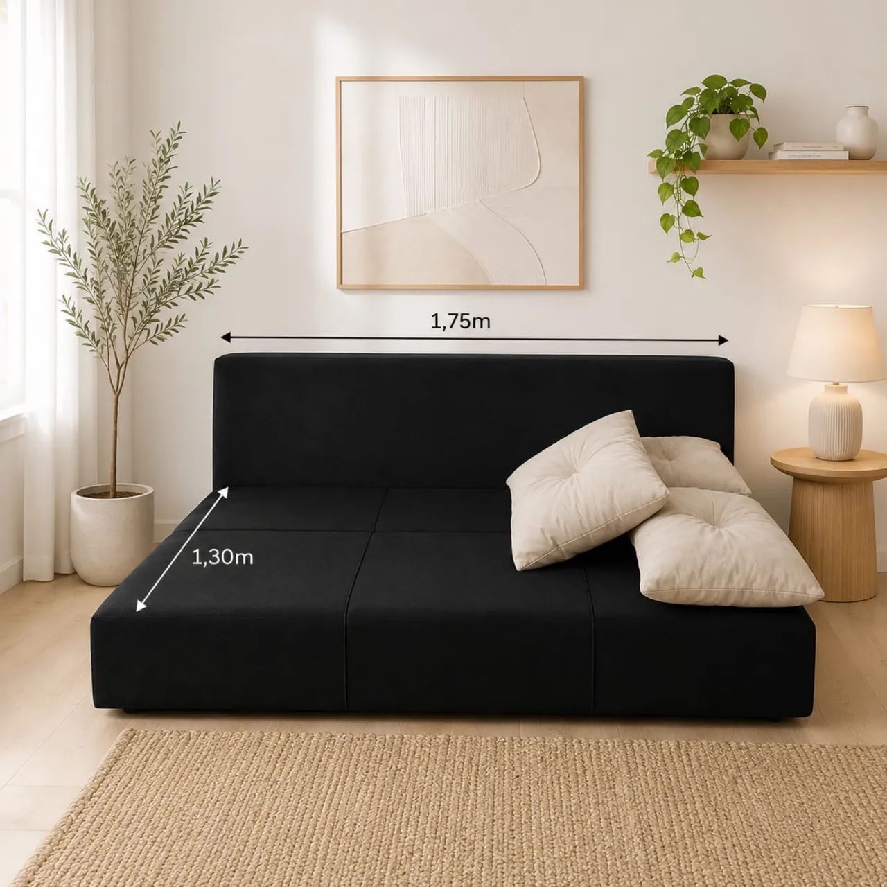 SOFÁ CAMA !!! Incrível várias cores PAGUE NA ENTREGA  - Foto 4
