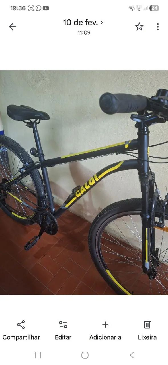 BICICLETA CALOI ADULTO - Foto 4
