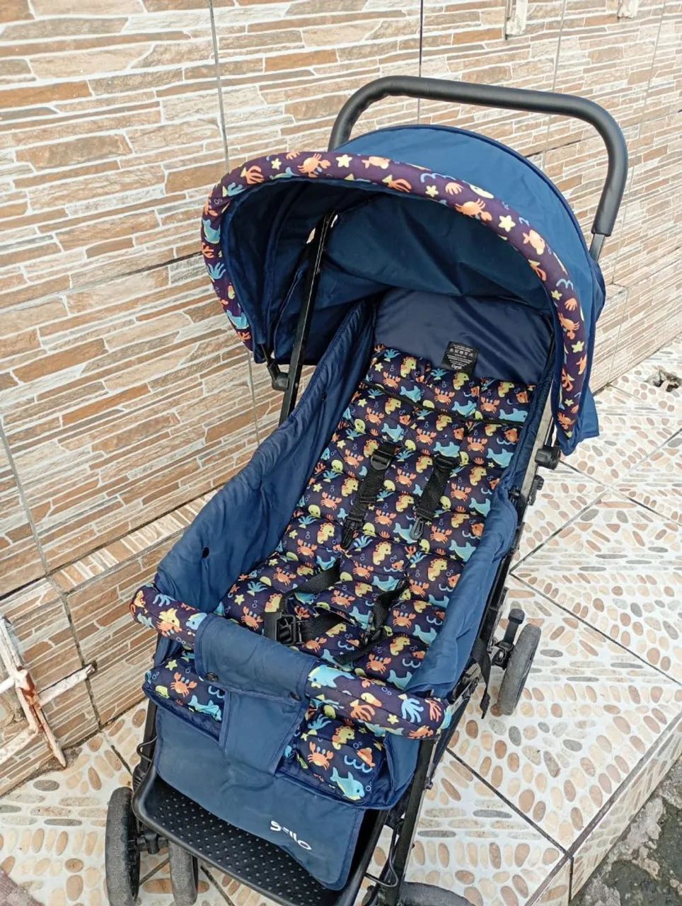 Carrinho de bebê semi novo  - Foto 3